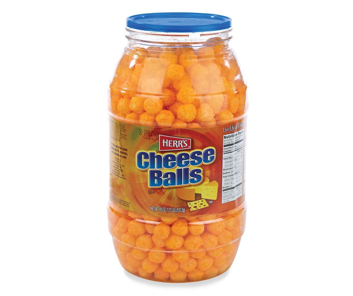 Herr's Cheese Ball Barrel, 18 Oz. | Big Lots