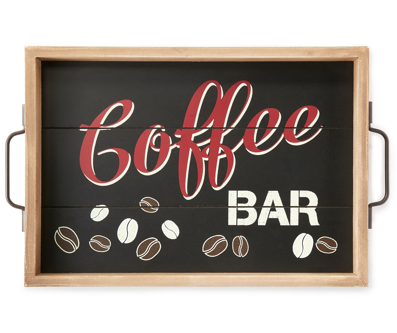 Coffee Bar Wooden Tray | Big Lots