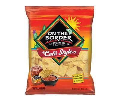 Cafe Style Tortilla Chips, 18 Oz.