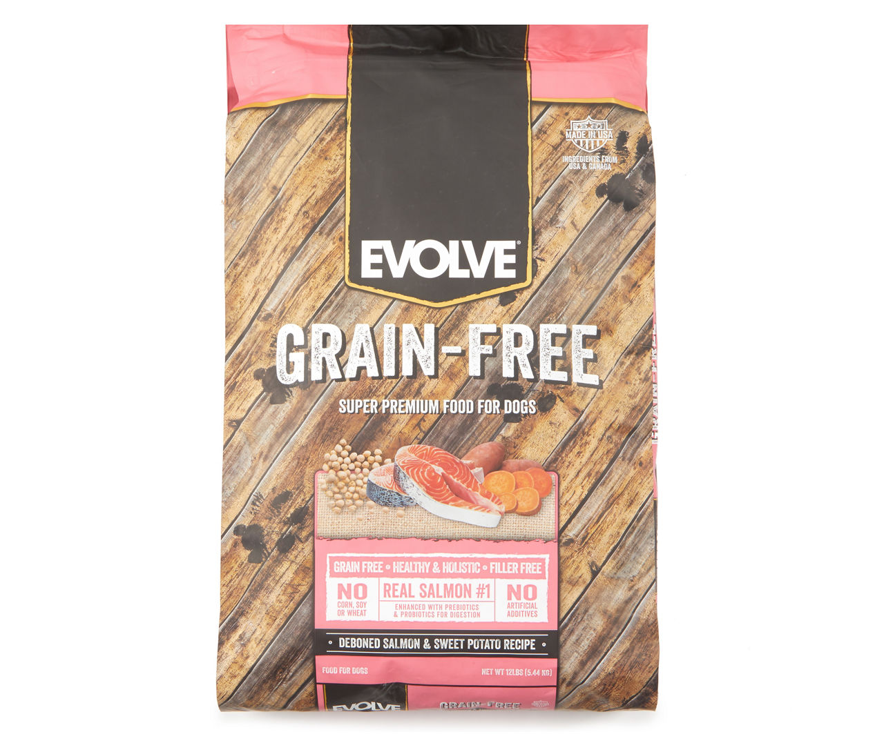 Evolve grain hotsell free dog food