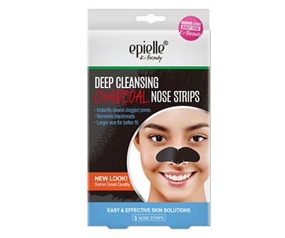 Deep Cleansing Charcoal Nose Strips, 5 Count