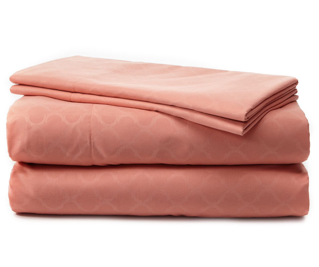 Coral Tile 4Piece Twin Sheet Set Big Lots