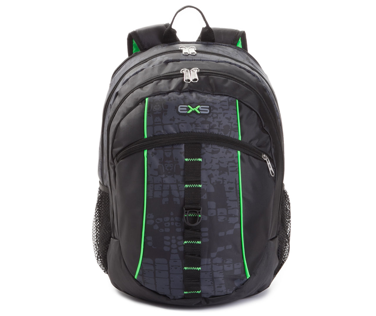 Black and 2024 green backpack