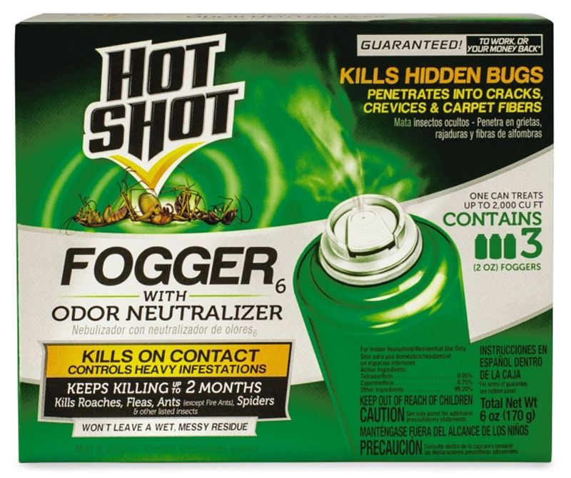 Hot Shot Fogger with Odor Neutralizer, 3Pack Big Lots