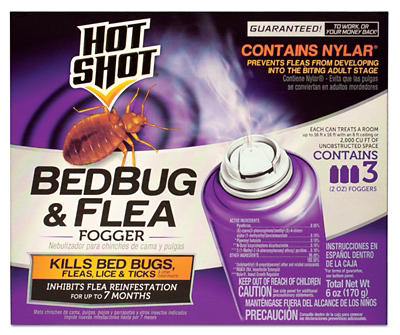 Bedbug & Flea Fogger, 3-Count