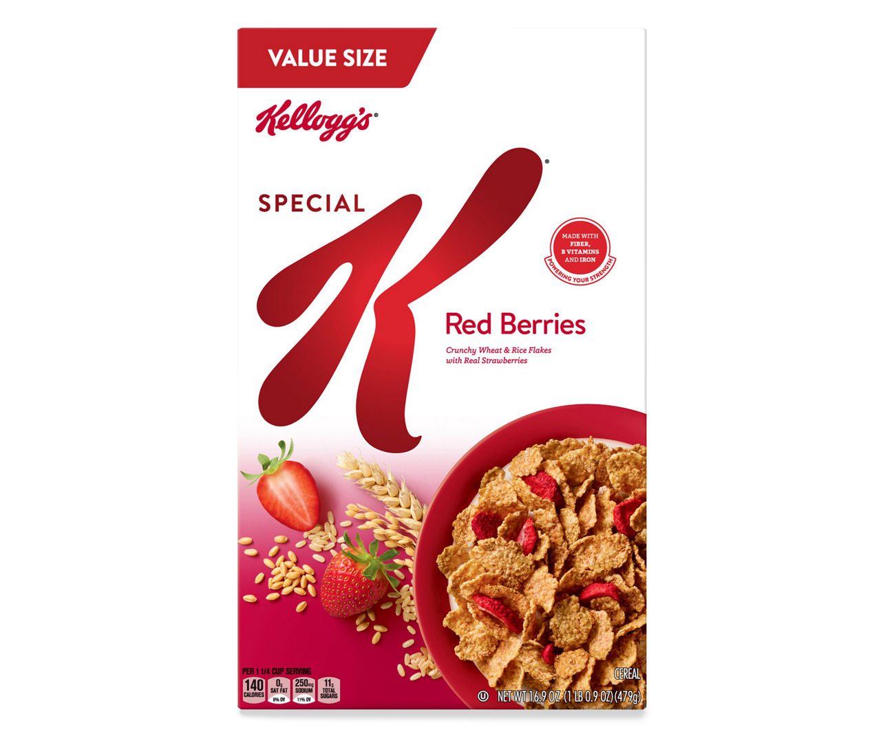 Special K Red Berries Family Size Cereal 16 9 Oz Big Lots