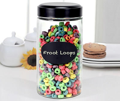 Large Circle Chalk Canister 