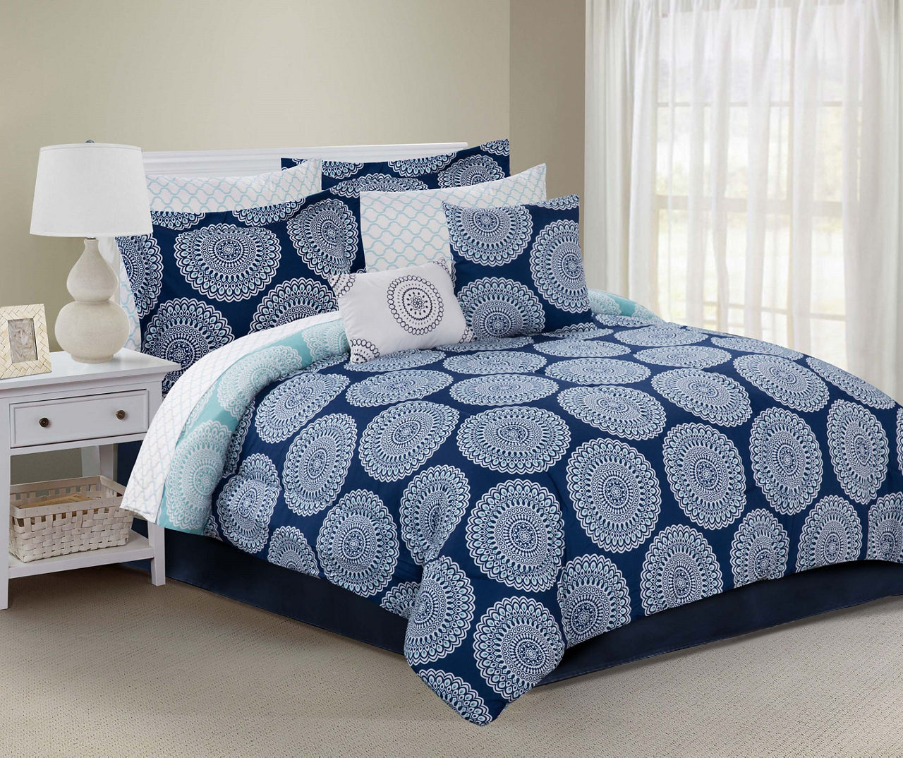 Just Home Moni Reversible Comforter Sets Big Lots