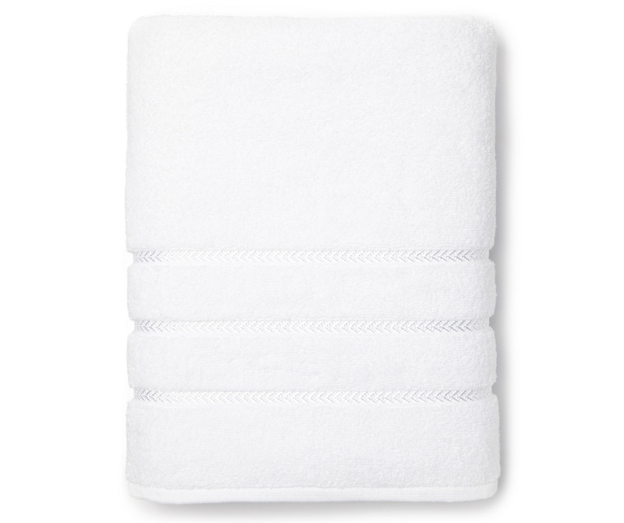 Aprima Aprima Hotel Optic White Bathroom Towels Big Lots