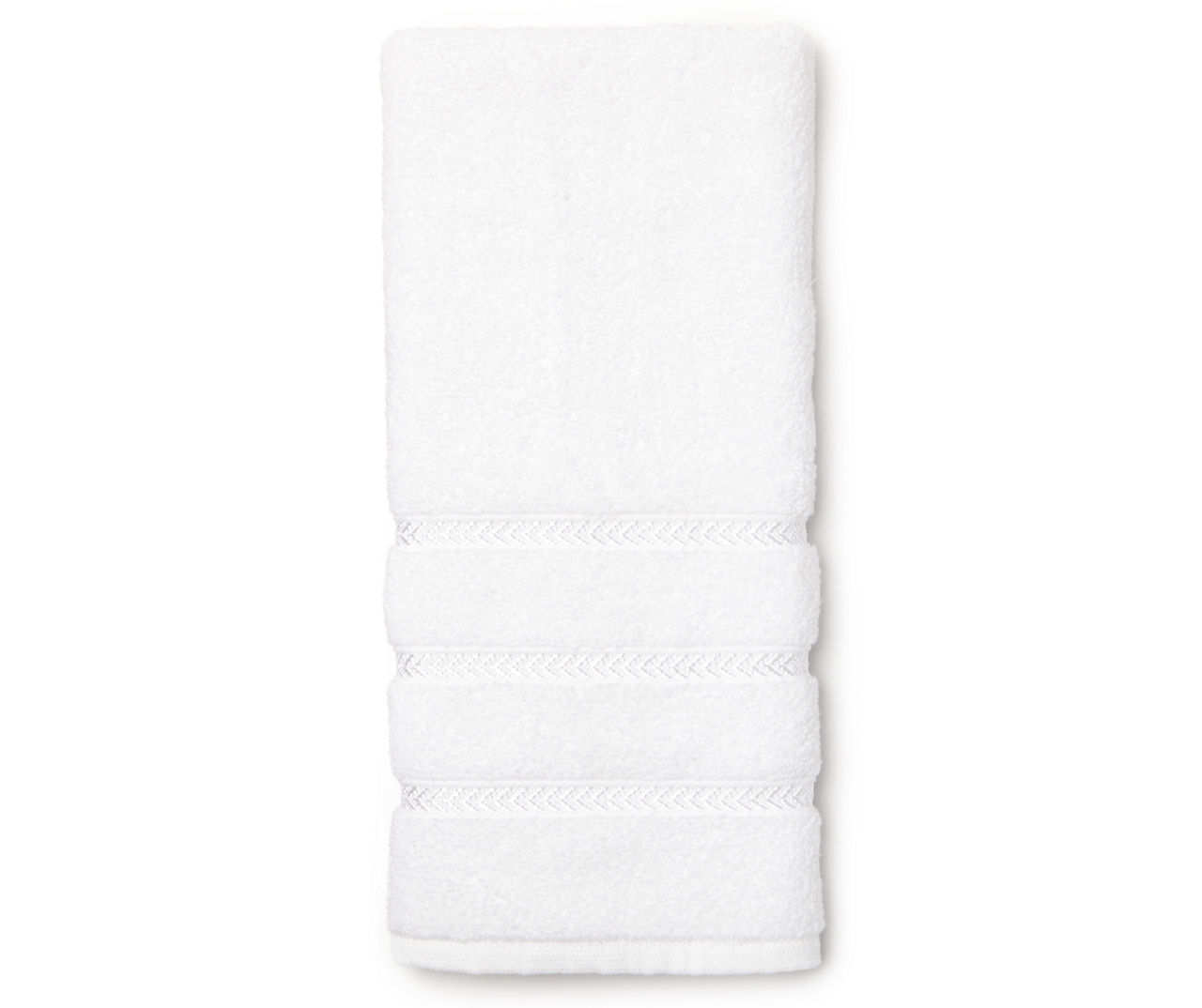 Aprima Aprima Hotel Optic White Bathroom Towels Big Lots