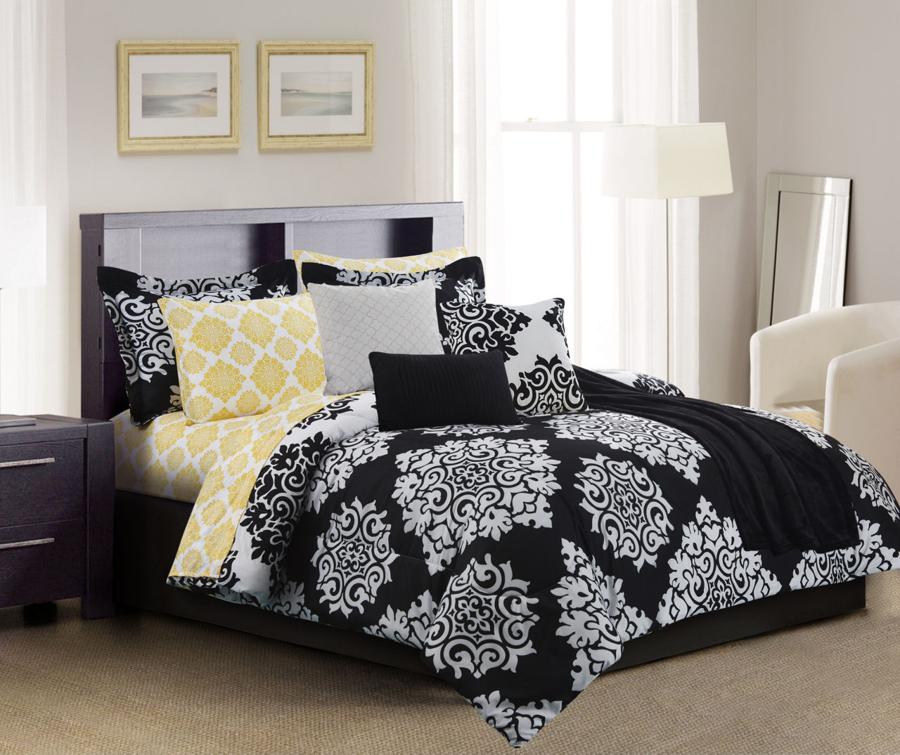 Living Colors Ava 12Piece Comforter Sets Big Lots