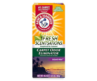 Arm & Hammer Fresh Scentsations Island Mist Powder Carpet Odor Eliminator 16.3 oz. Box
