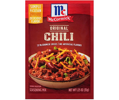 McCormick Chili Original Seasoning Mix 1.25 oz