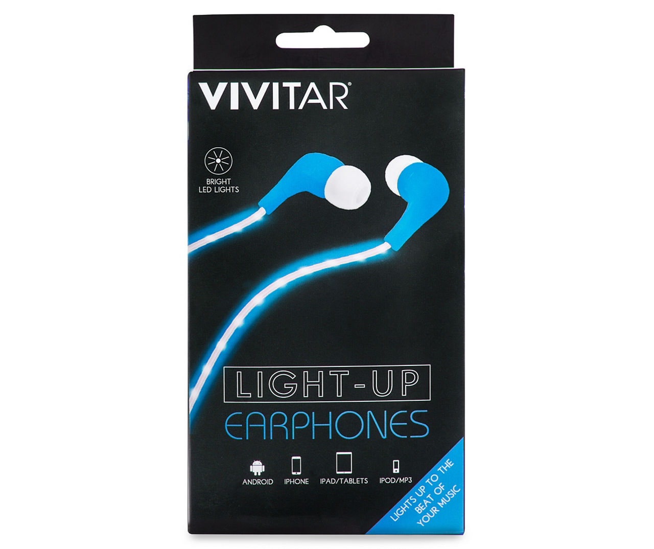 Light best sale up earphones