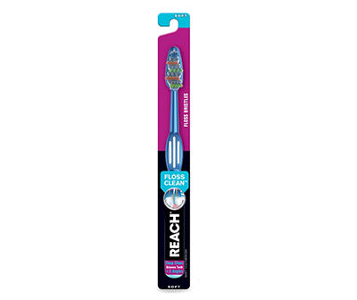 Floss Clean Soft Toothbrush
