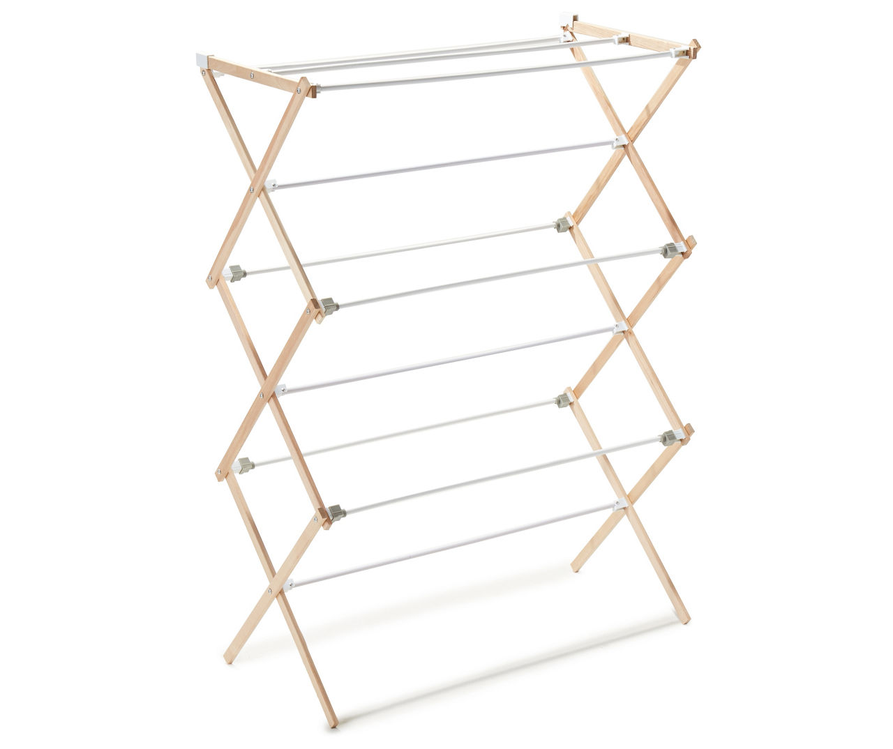 Large Clothes Drying Rack 50 Feet of Drying Space Large Wooden