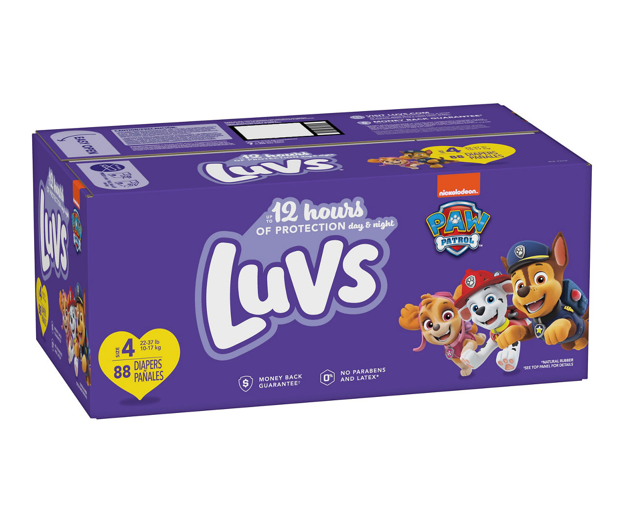 Triple Leakguards Diapers, Size 4, 88-Count