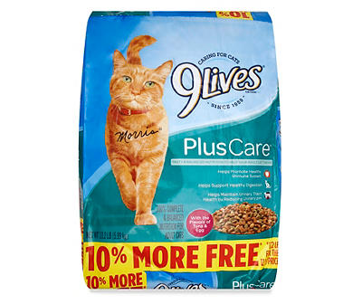 Plus Care Dry Cat Food, 13.2 Lb.