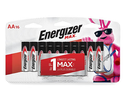 Max AA Batteries, 16-Count