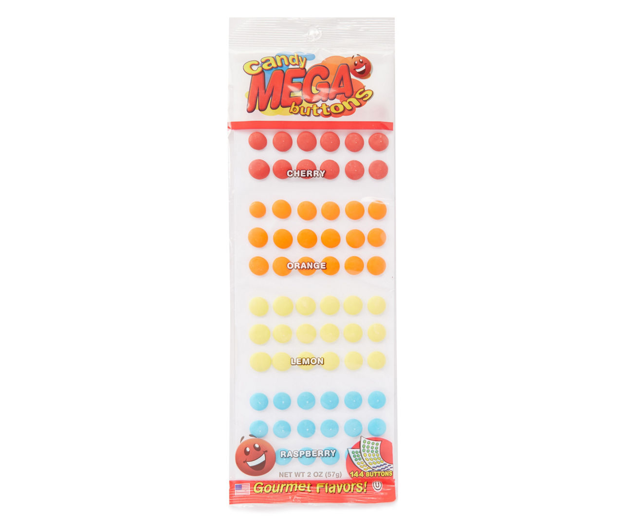 Mega Jumbo Candy Buttons - Old Time Candy • Oh! Nuts®