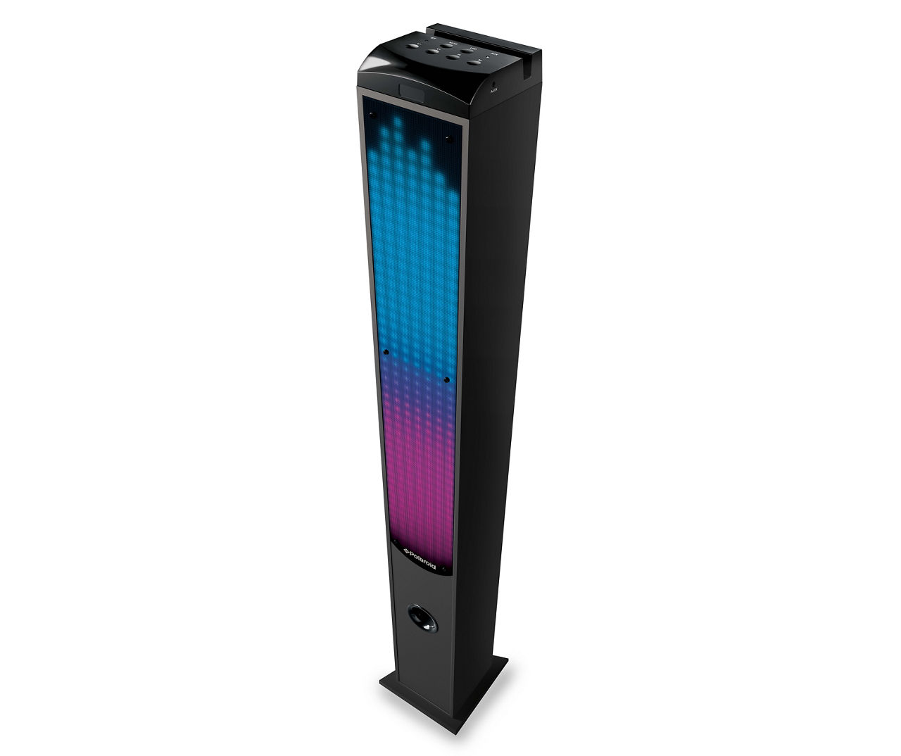 Tower speaker hot sale with lights