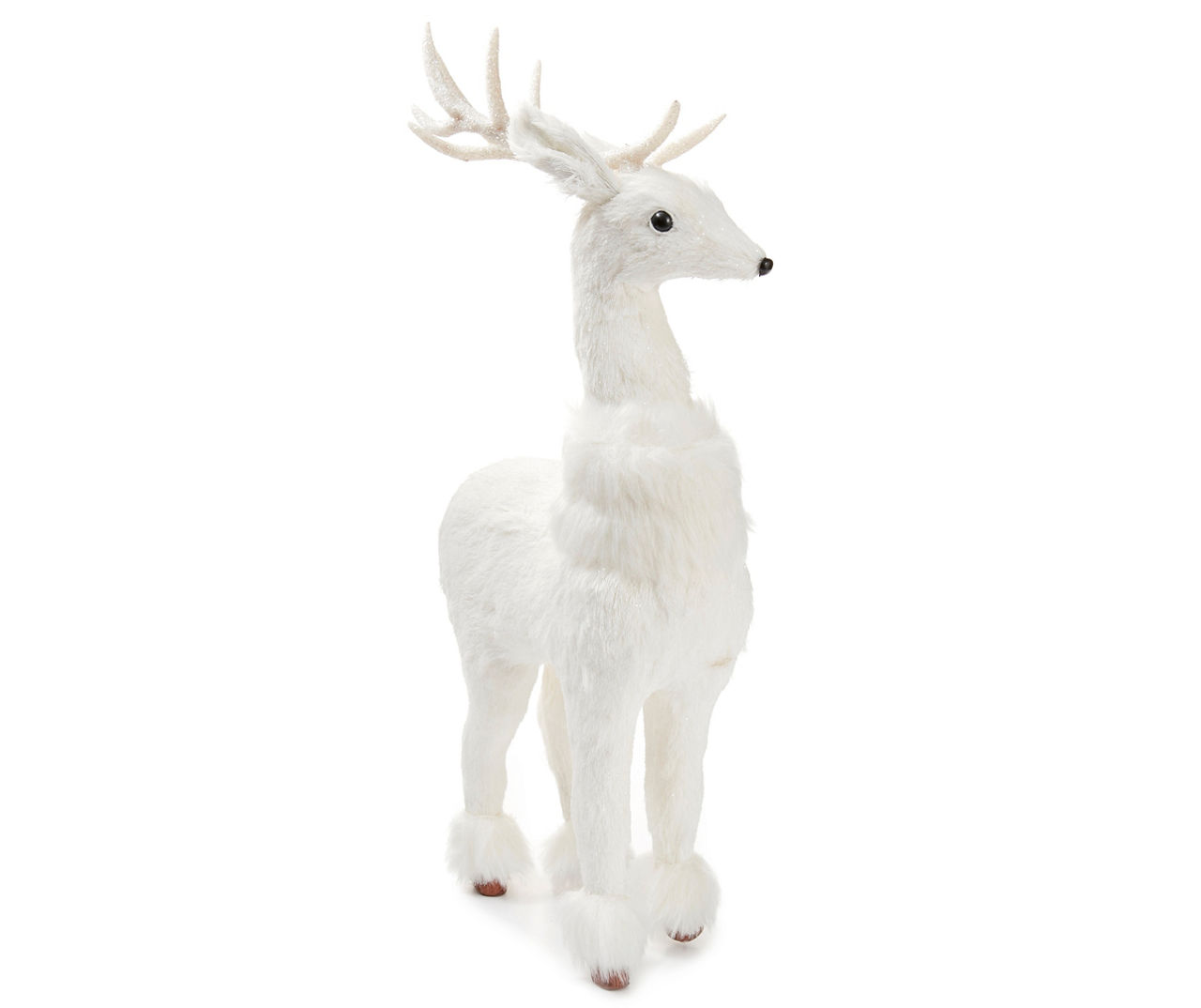 Winter Wonder Lane White Velvet Deer 