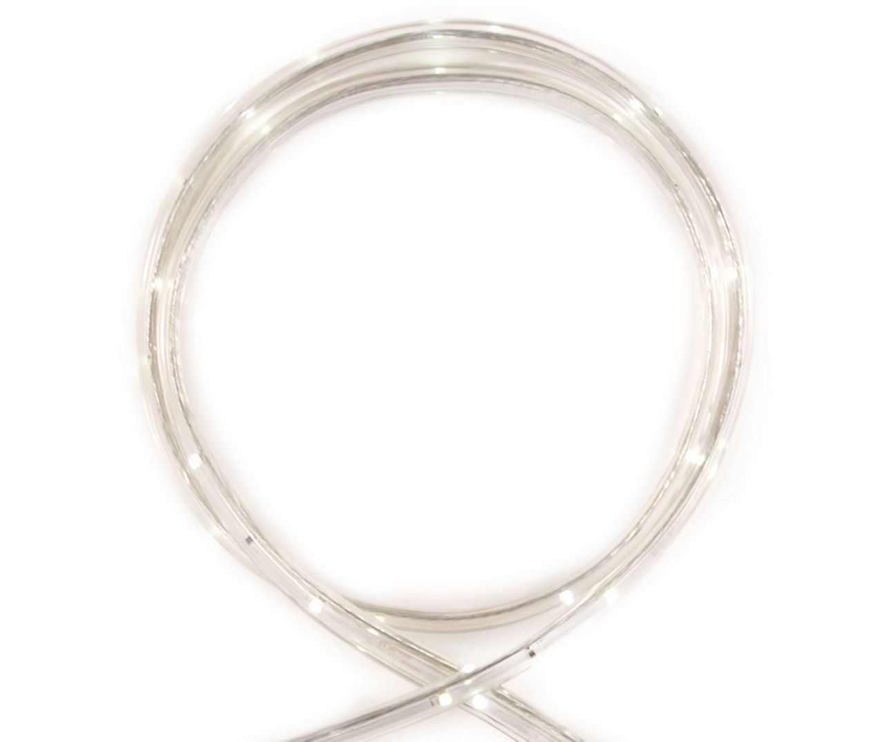 Real Living 34.1' Cool White LED Solar Rope Light Big Lots