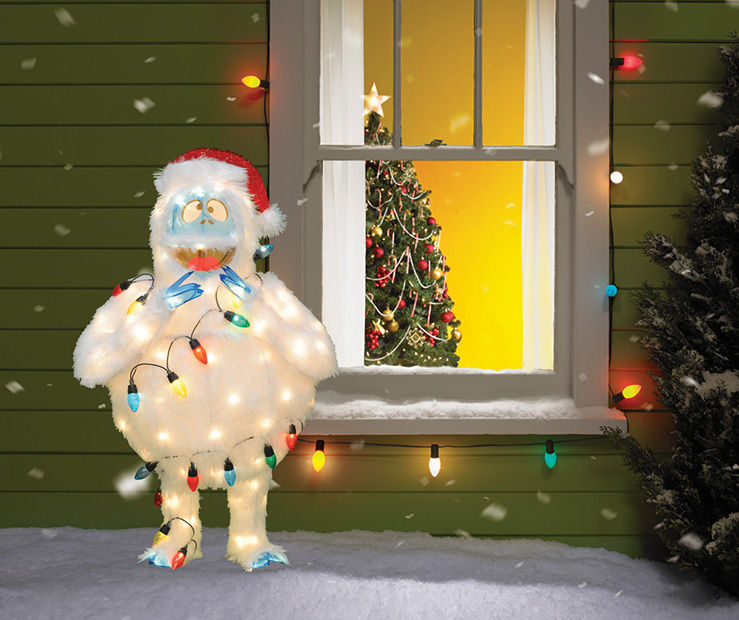 Christmas Tree Topper Abominable Snowman Funny Abominable Snow