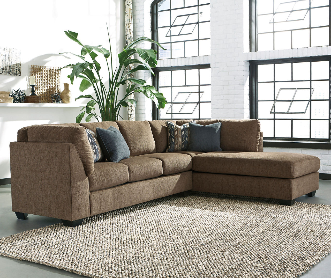 Big lots brown deals sectional