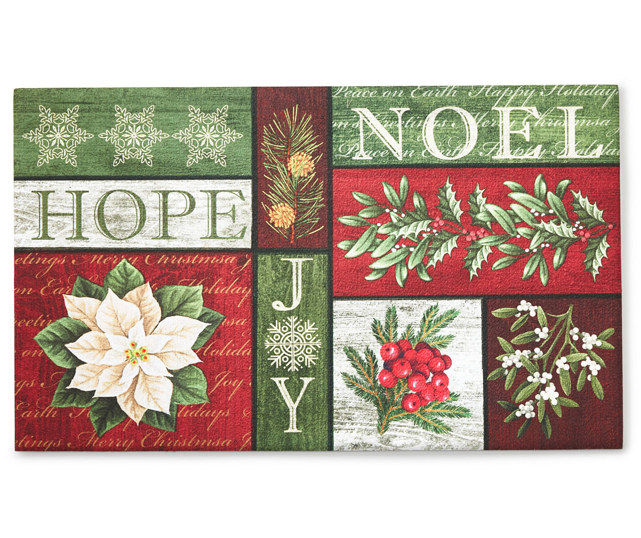 Holiday Joy Door Mat