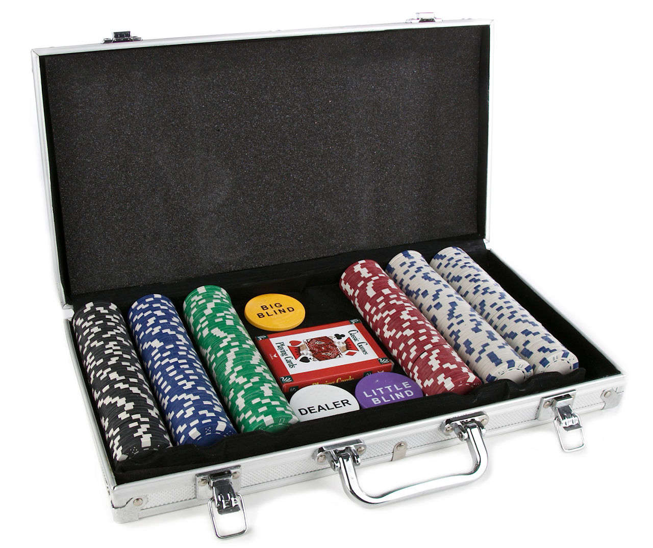Cardinal Ultimate 300Chip Poker Set with Metal Case Big Lots