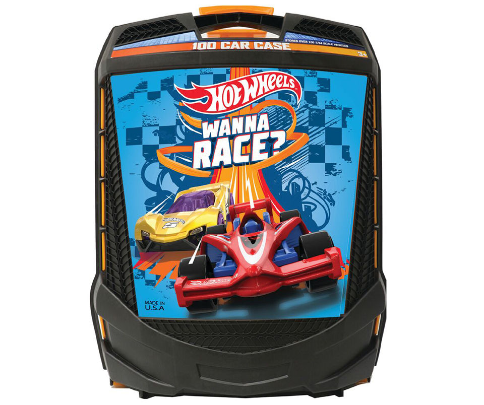 Hot Wheels 48-Car Molded Toy Car Storage Case at Tractor Supply Co.