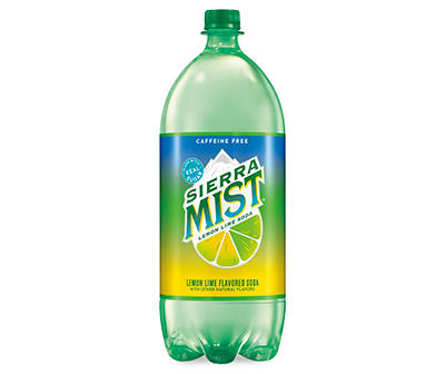 Sierra Mist Soda Lemon Lime Flavored 2 L Bottle