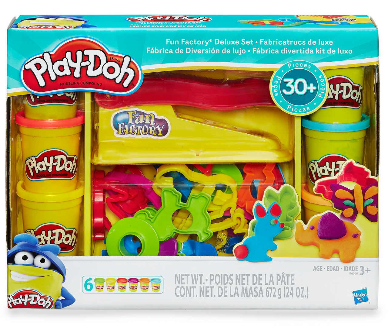 Hasbro Play-Doh Fun Factory Deluxe Set