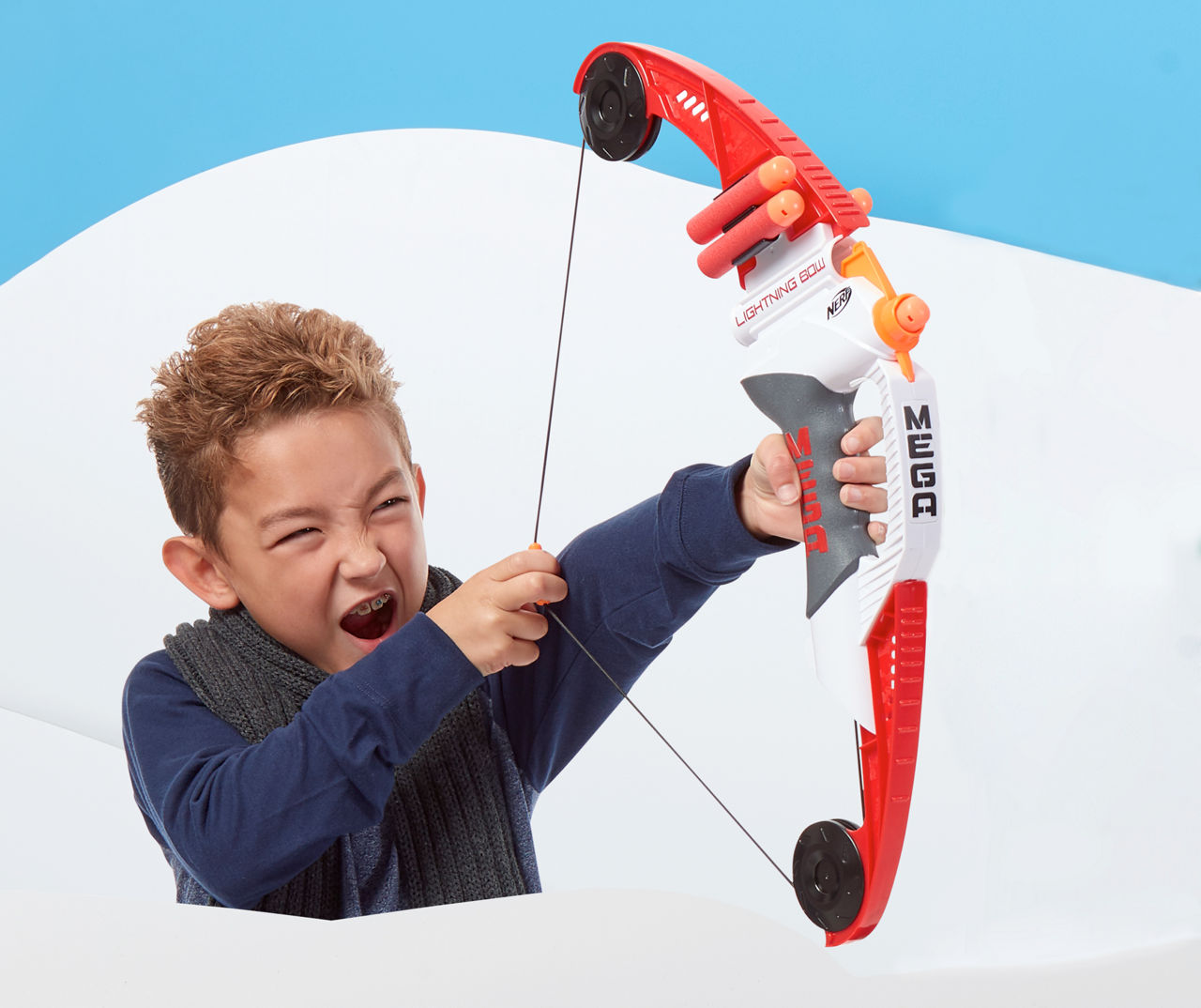 svejsning legetøj Diskriminering af køn Hasbro Nerf N-Strike Mega Lightning Bow | Big Lots