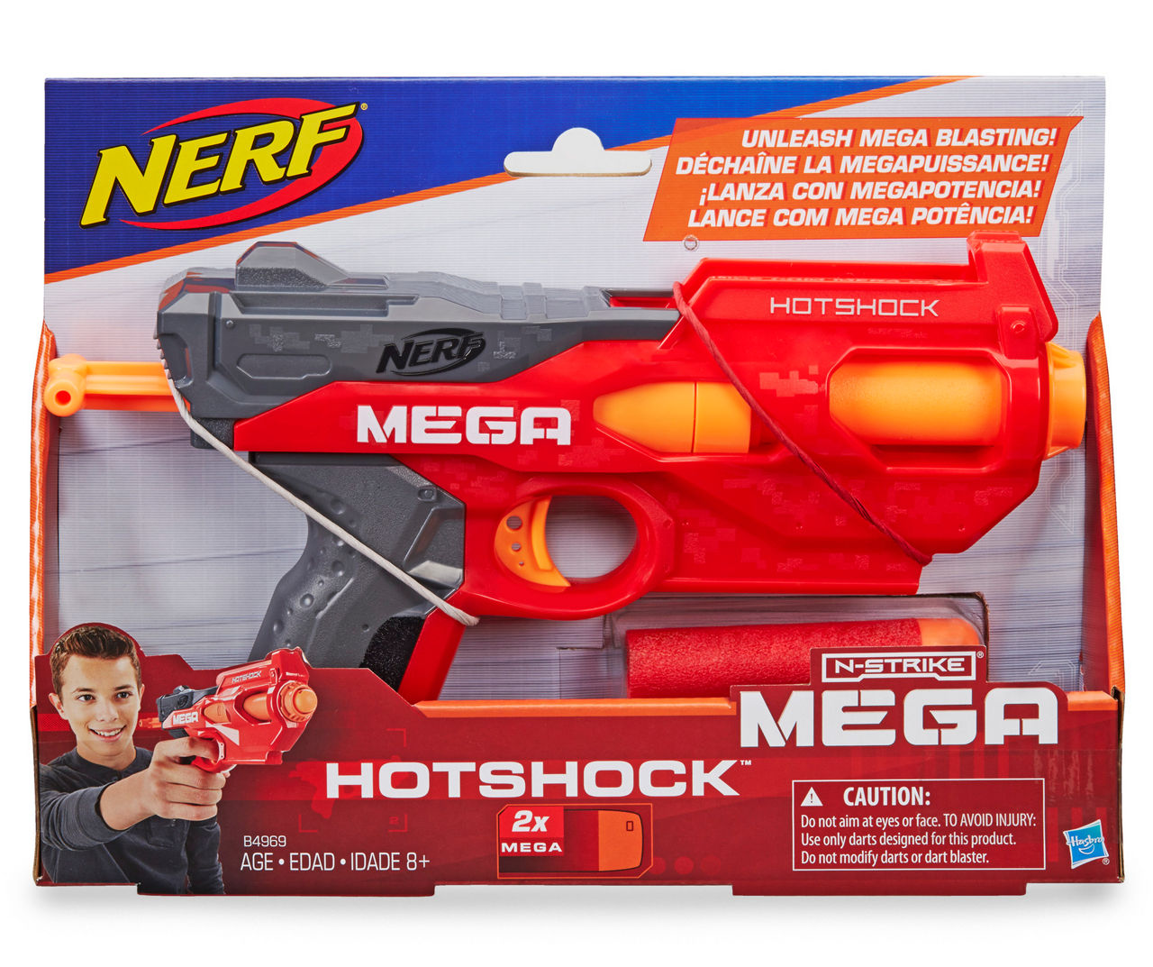 Hasbro N-Strike Mega HotShock Big Lots
