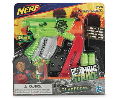 Nerf Zombie Strike Clampdown Blaster