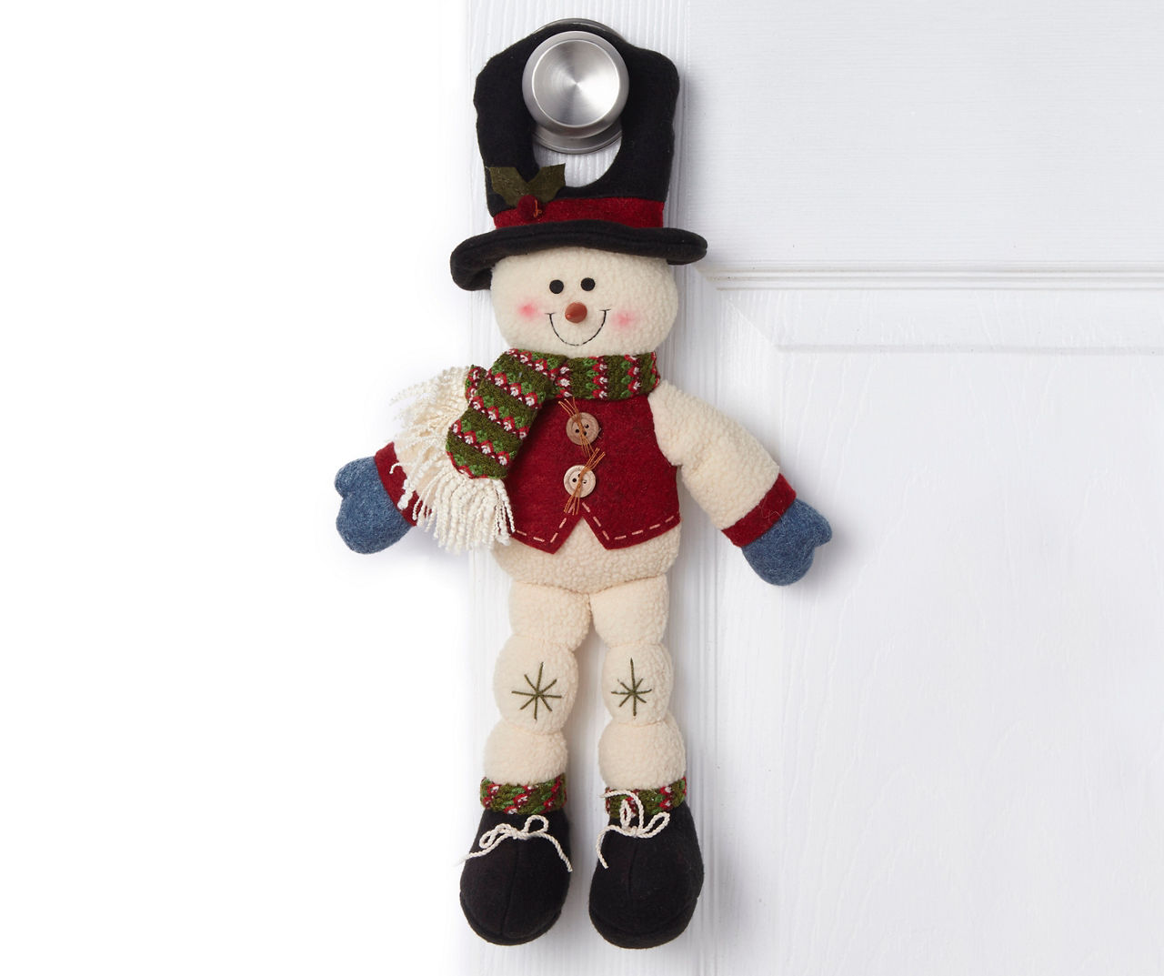 Top Hat Snowman Door Hanger Big Lots