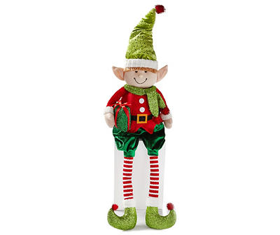 23" Elf Boy Plush Shelf Sitter