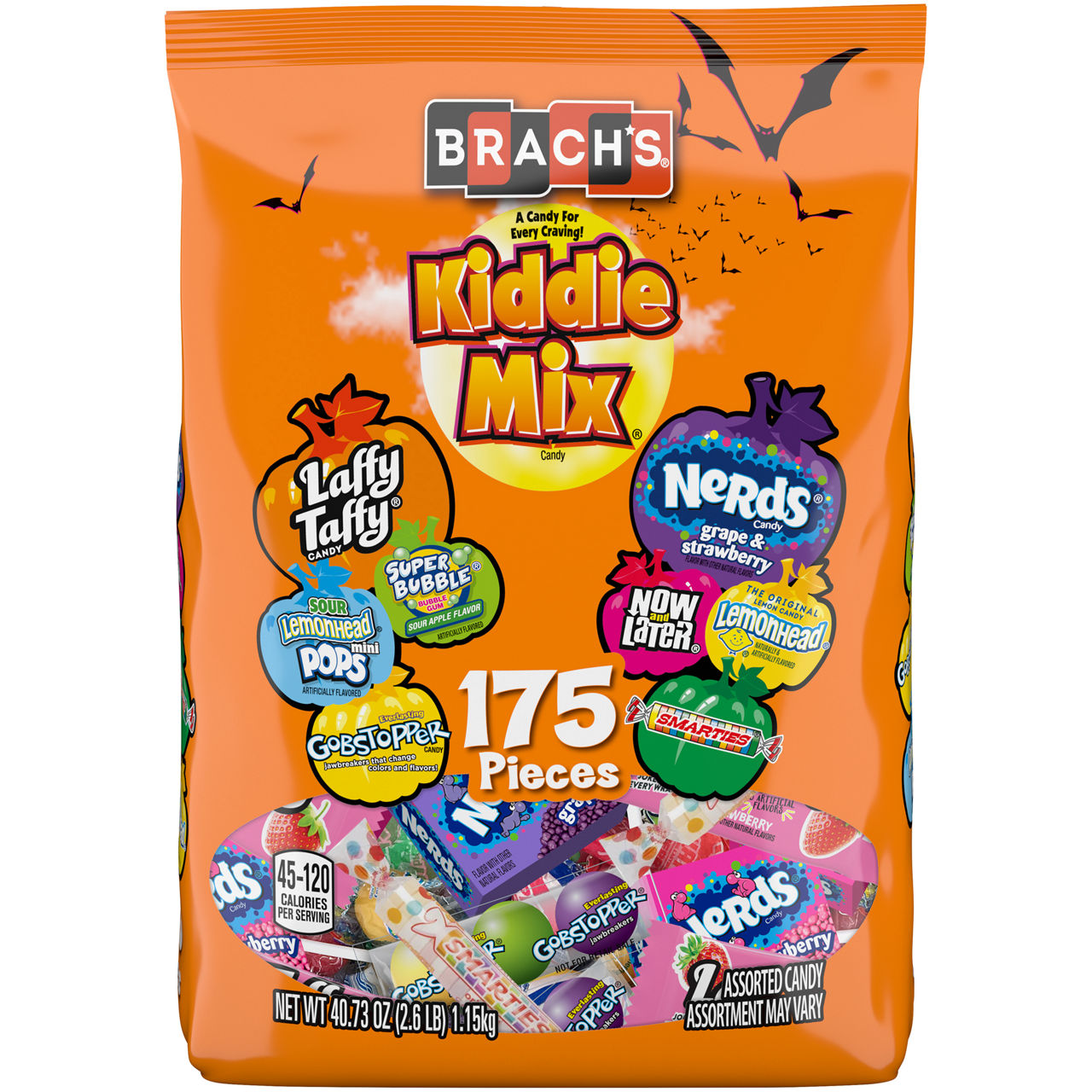 Nerds, Trolli, Laffy Taffy & More, Ferrara Candy Mix, 120 ct