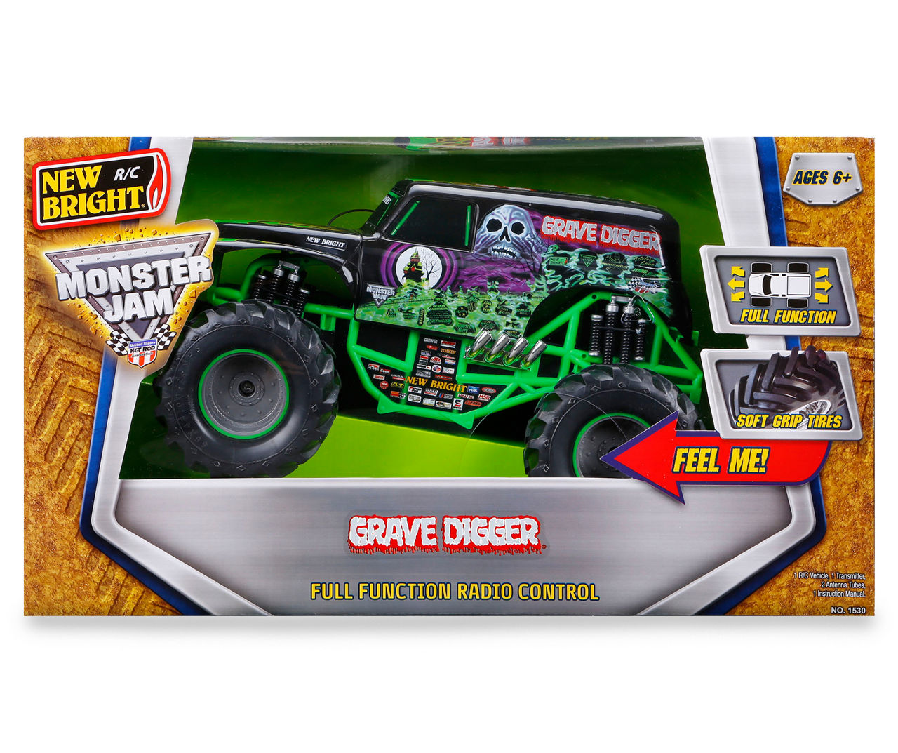 New bright cheap grave digger parts