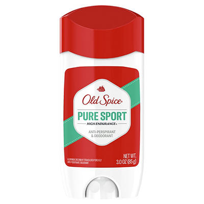 Old Spice High Endurance Anti-Perspirant Deodorant for Men, Pure Sport Scent, 3.0 Oz.