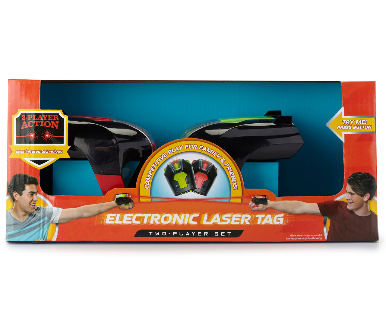 Sharper+Image+1005704+Two+Player+Electronic+Laser+Tag+Gaming for sale online