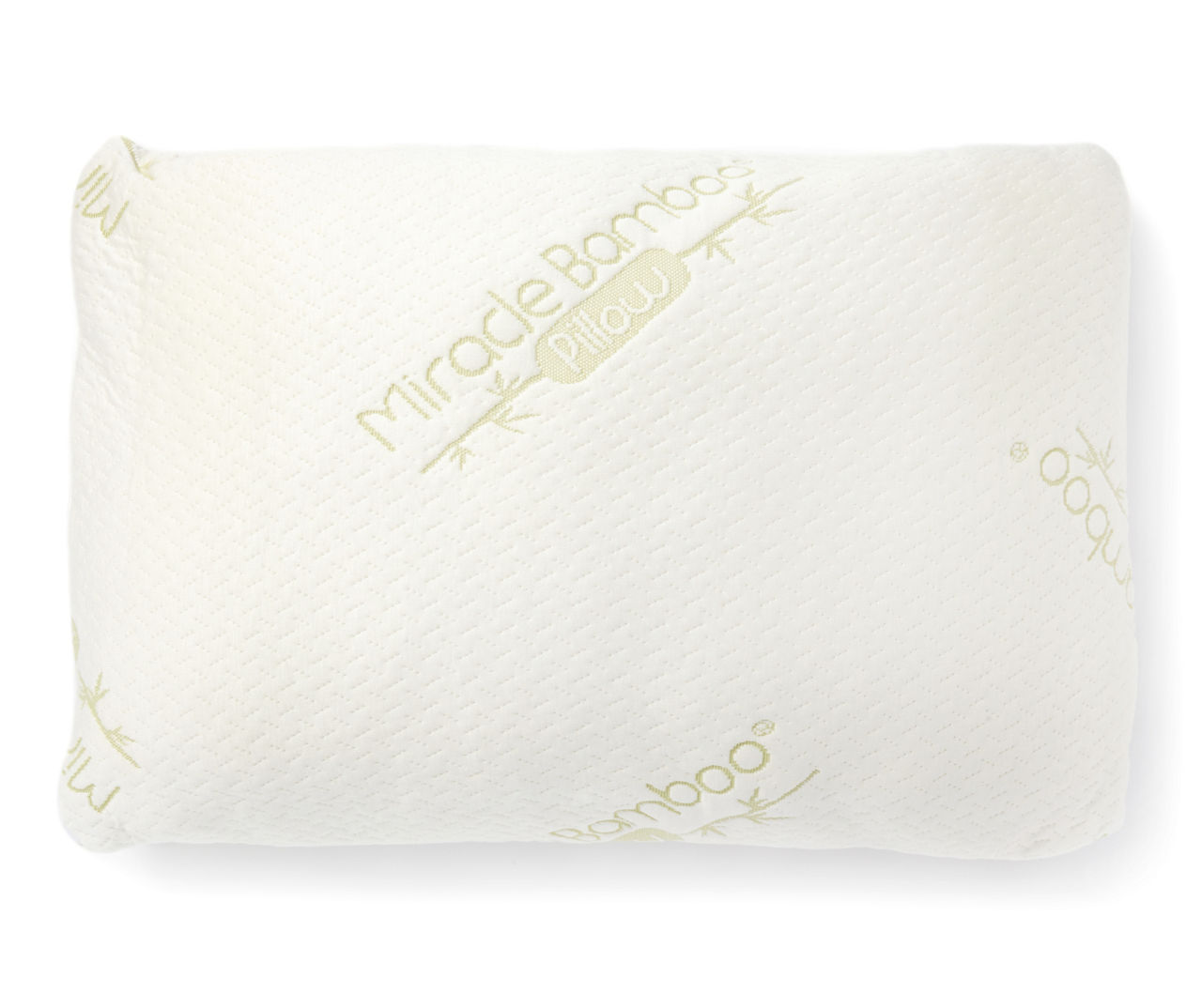Miracle Bamboo Pillow Comfort Memory Foam 20 X 28 Queen Original as Seen on  TV for sale online
