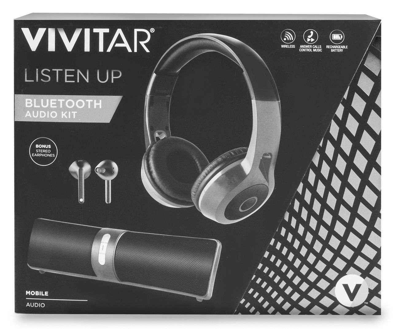 Vivitar listen discount up bluetooth headphones