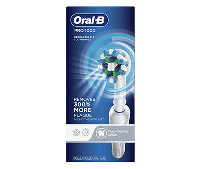 Oral-B Pro 1000 Electric Toothbrush, White