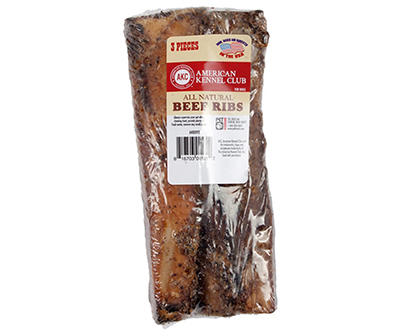 All Natural Beef Ribs, 3-Pack