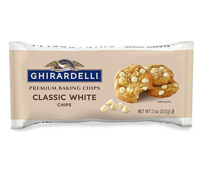 Ghirardelli Classic White Premium Baking Chips 11 oz. Bag