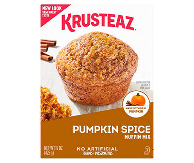 Krusteaz Pumpkin Spice Muffin Mix, 15 Oz