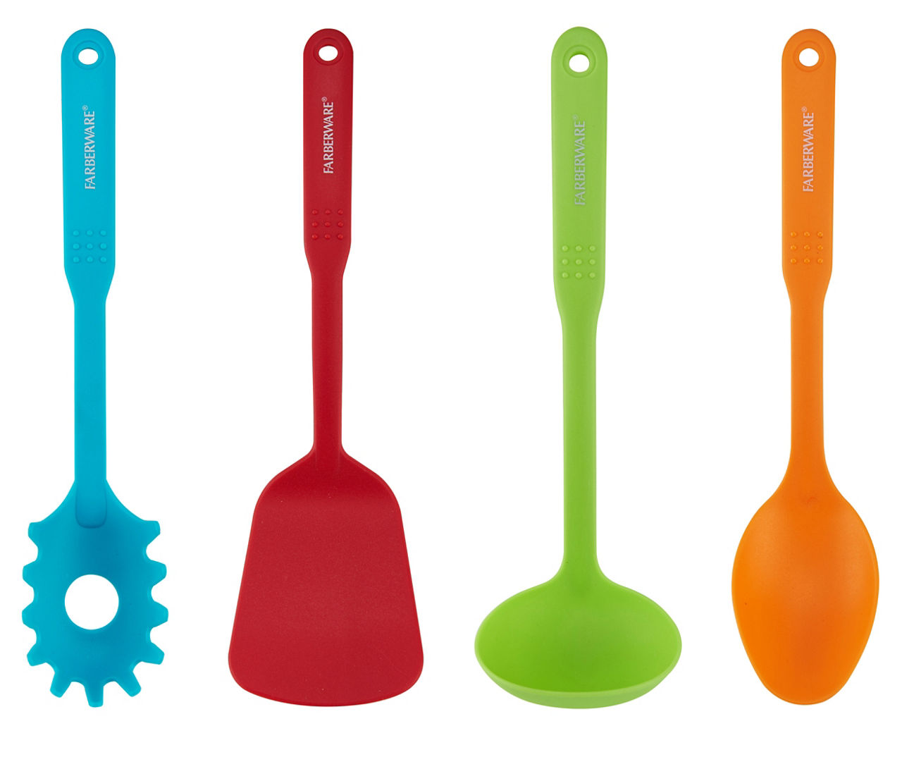 Farberware Multi-Color Kitchen Tool Set, 4-Piece